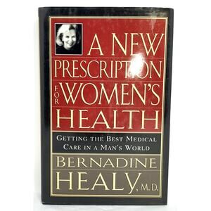 A New Prescription for Women's Health Hardcover Book Bernadine Healy 1995 First